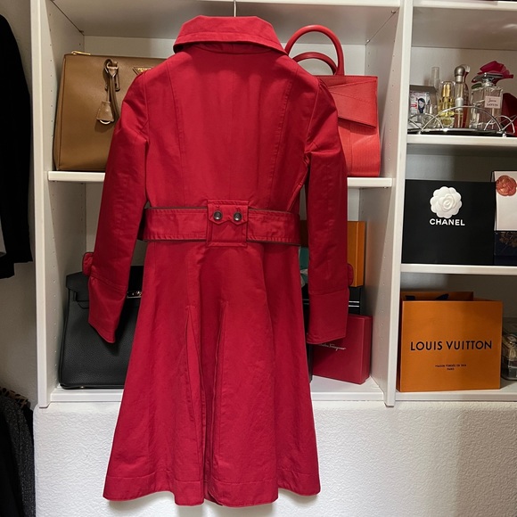 Luxury Soia&Kyo Trench Coat with Large Buttons - Picture 5 of 8